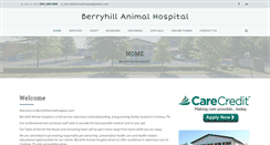 Desktop Screenshot of berryhillanimalhospital.com
